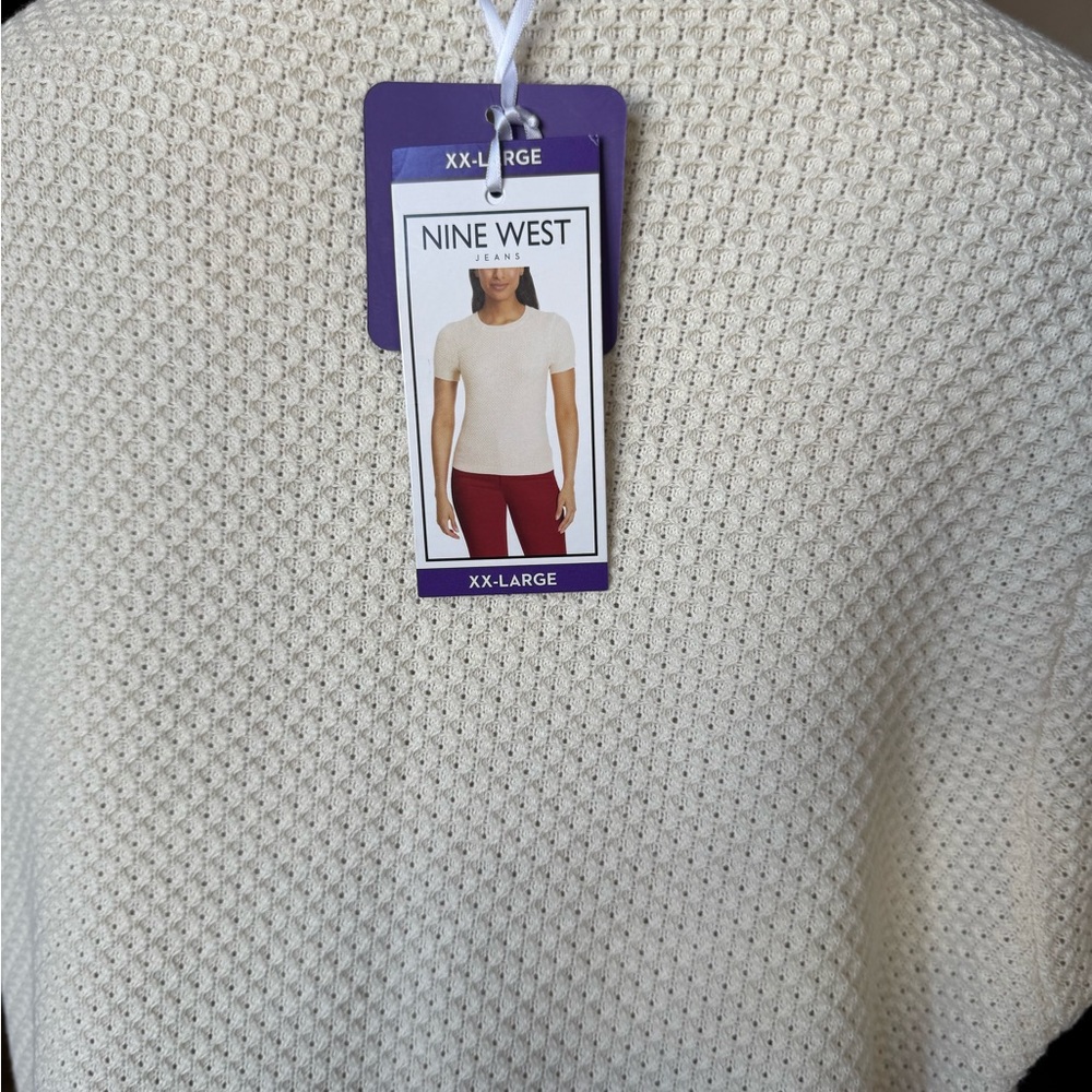 Women's Cream Sweater - Picture 10 of 10